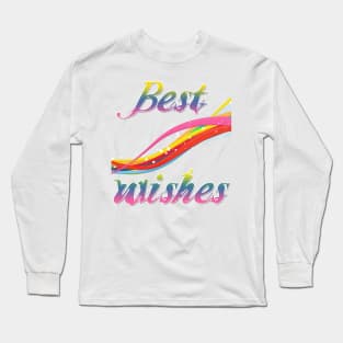 Best wishes Long Sleeve T-Shirt